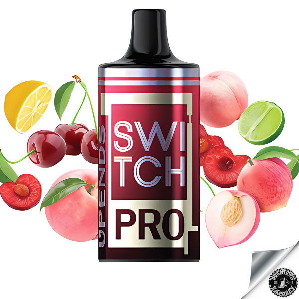 Upends Switch Pro Disposable Pods (1pc) Cherry Peach Lemonade Downtown Vapoury