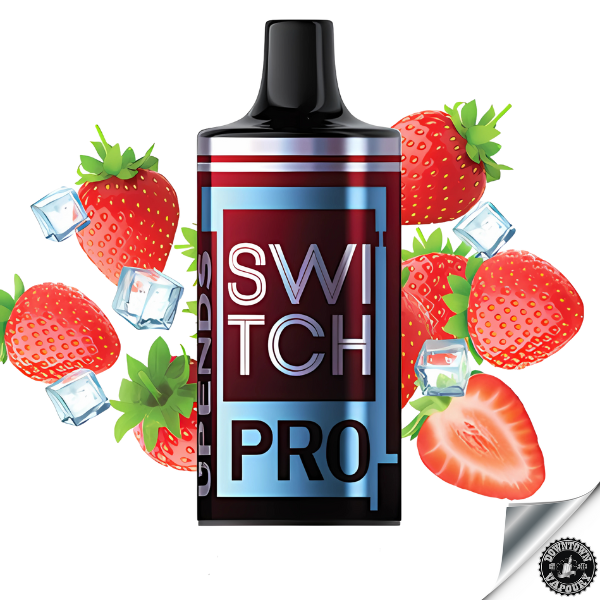 Upends Switch Pro Disposable Pods (1pc) Strawberry Ice Downtown Vapoury