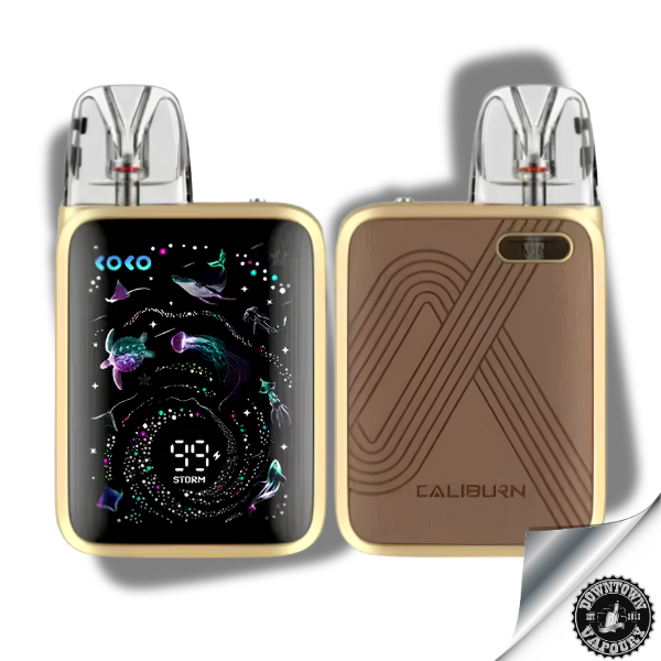 UWELL Caliburn G5 KOKO Pod Kit Golden Brown Downtown Vapoury