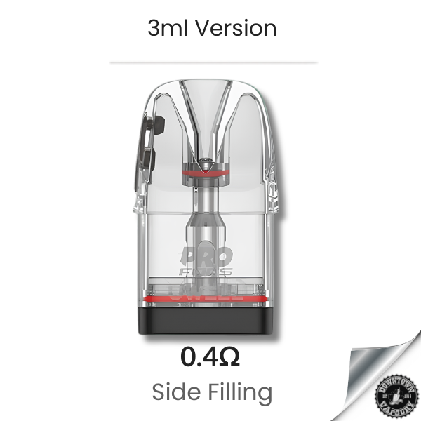 Uwell Caliburn GPP G3/G4 Replacement Pods (1pc) 0.4ohm GPP Pod (Side Fill) Downtown Vapoury