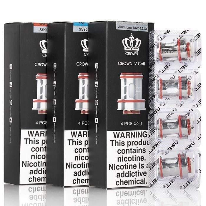 Uwell Crown 4 IV Replacement Coils (1pc) Downtown Vapoury