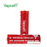 Vapcell 18650 2800mah 25A (1pc) Downtown Vapoury