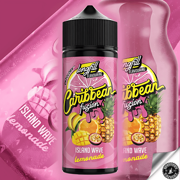 Vapology Carribean Fusion - Island Wave Lemonade (Long Fill) Downtown Vapoury