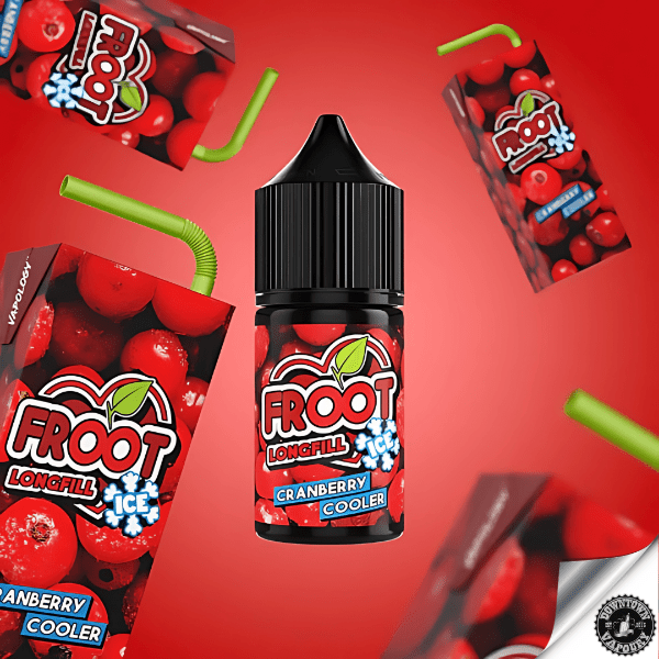 Vapology - Cranberry Cooler Froot Long Fill 30ml Downtown Vapoury