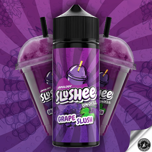 Vapology - Grape Slushee (Long Fill) Downtown Vapoury