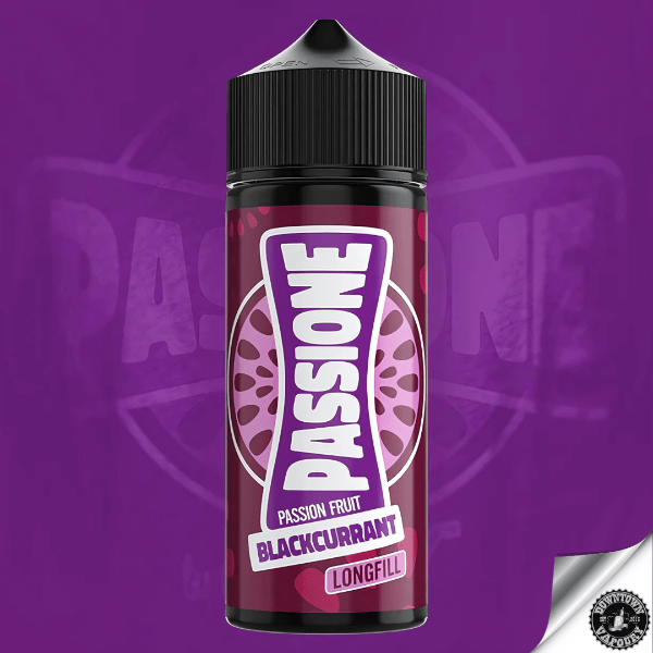 Vapology Passione - Passionfruit & Blackcurrant (Long Fill)