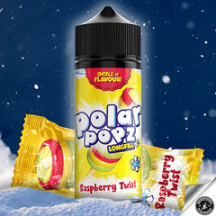 Vapology Polar Popz - Raspberry Twist (Long Fill)