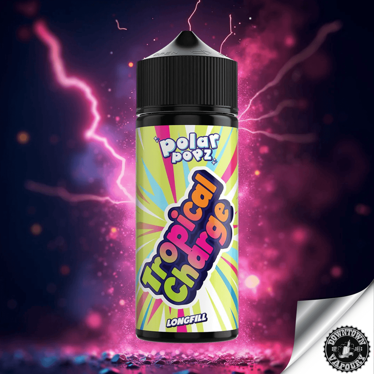Vapology Polar Popz - Tropical charge Long Fill Downtown Vapoury