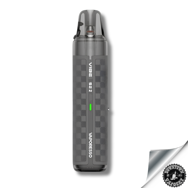 Vaporesso Vibe SE 2 28W Pod System Leather Grey Downtown Vapoury