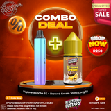 Vaporesso Vibe SE Paired with Brewed Cream 30 ml Longfill Downtown Vapoury