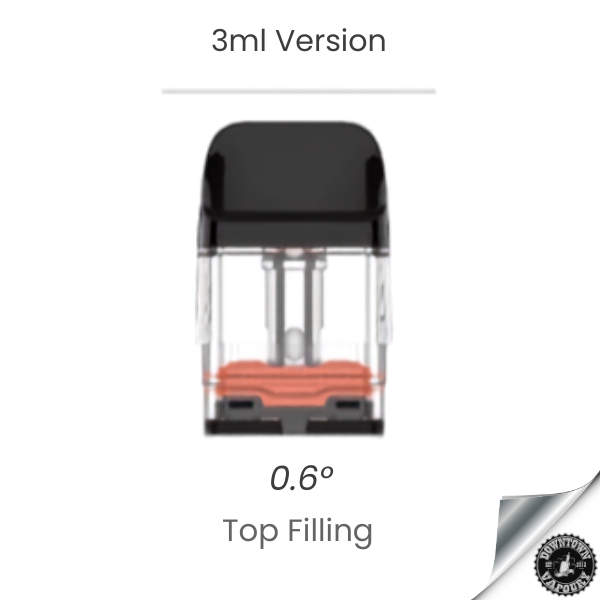 Vaporesso XROS Replacement Pods 3ml Top Fill (1 pc) 0.6ohm XROS Mesh Pods Downtown Vapoury