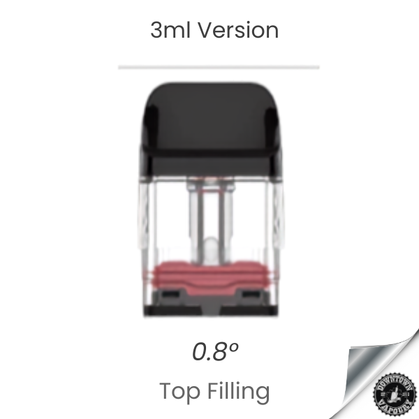 Vaporesso XROS Replacement Pods 3ml Top Fill (1 pc) 0.8ohm XROS Mesh Pods Downtown Vapoury