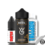 Wiener Vape Good Boy 120ml (Long Fill) 30ml Flavour (R270) / (USP/BP Grade) (R40) / 72mg = 6mg PG: Nicotine (R40) Downtown Vapoury