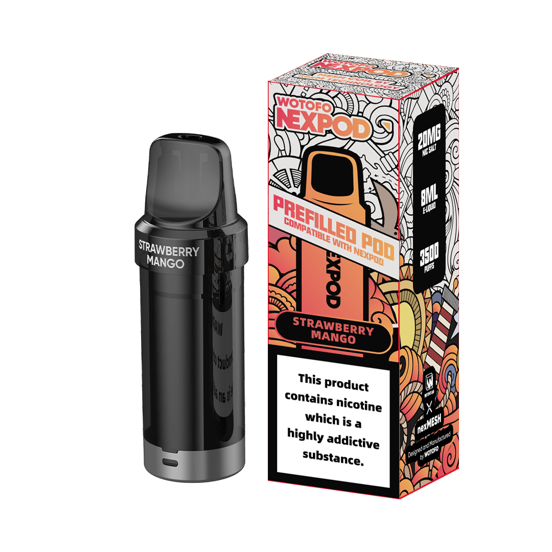 WOTOFO NexPod Replacement Flavour Pods 5000puff 2% WOTOFO NexPod Replacement Flavour Pods 5000puff 2%