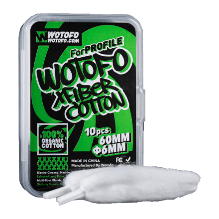 Wotofo XFIBER Cotton Downtown Vapoury
