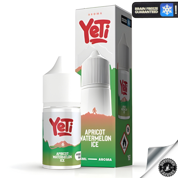Yeti Summit Apricot Watermelon Ice Nic Salt/MTL - Longfill Downtown Vapoury
