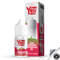 Yeti Summit Sour Raspberry Watermelon Ice Nic Salt/MTL - Longfill Downtown Vapoury