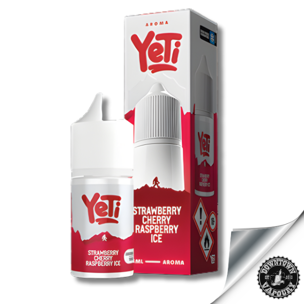 Yeti Summit Strawberry Cherry Raspberry Ice Nic Salt/MTL - Longfill Downtown Vapoury