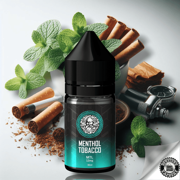 ZEPHYR MENTHOL-TOBACCO 30ML MTL 12MG Downtown Vapoury