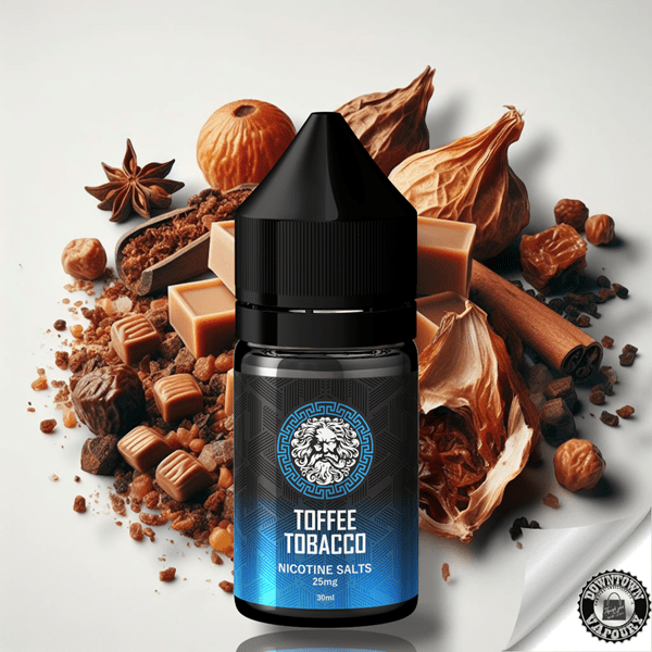 ZEPHYR TOFFEE-TOBACCO 30ML SALTS Downtown Vapoury