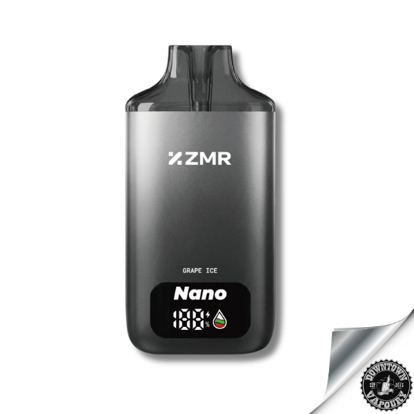 ZMR Nano 20,000 Puff Disposable Pod Device 3% Grape Ice Downtown Vapoury