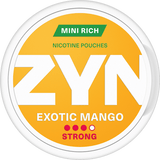 Zyn Exotic Mango Mini Rich Nicotine Pouches (1pc) Strong 5.5mg Downtown Vapoury