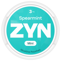 Zyn Spearmint Mini Nicotine Pouches (1pc) 3mg