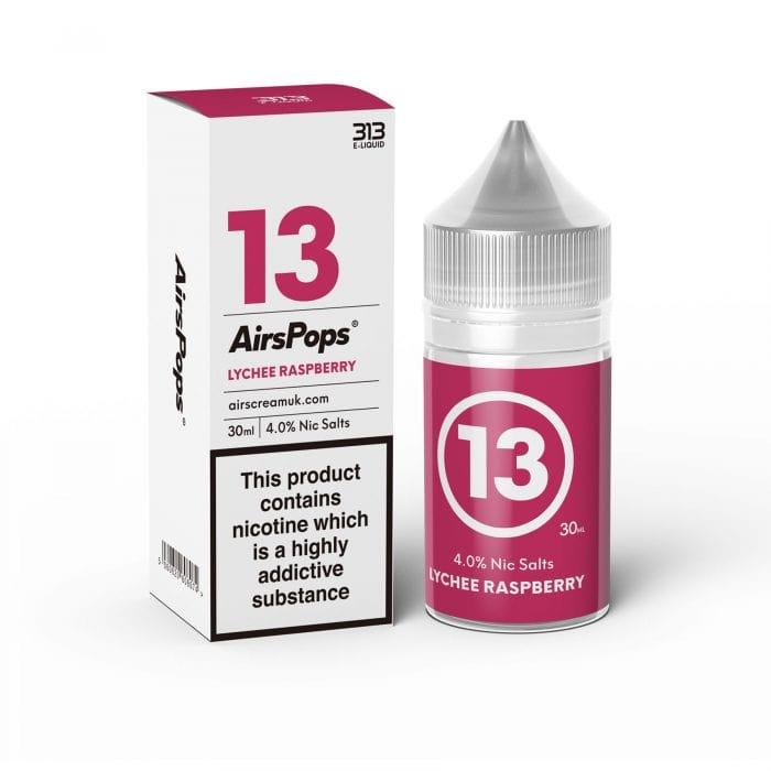 AirsPops Lychee Raspberry 30ML Salts