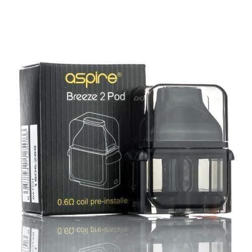 Aspire Breeze 2 Replacement Pods (1 pc) Downtown Vapoury