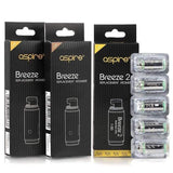 Aspire Breeze U-Tech Replacement Coils (1pc) Downtown Vapoury
