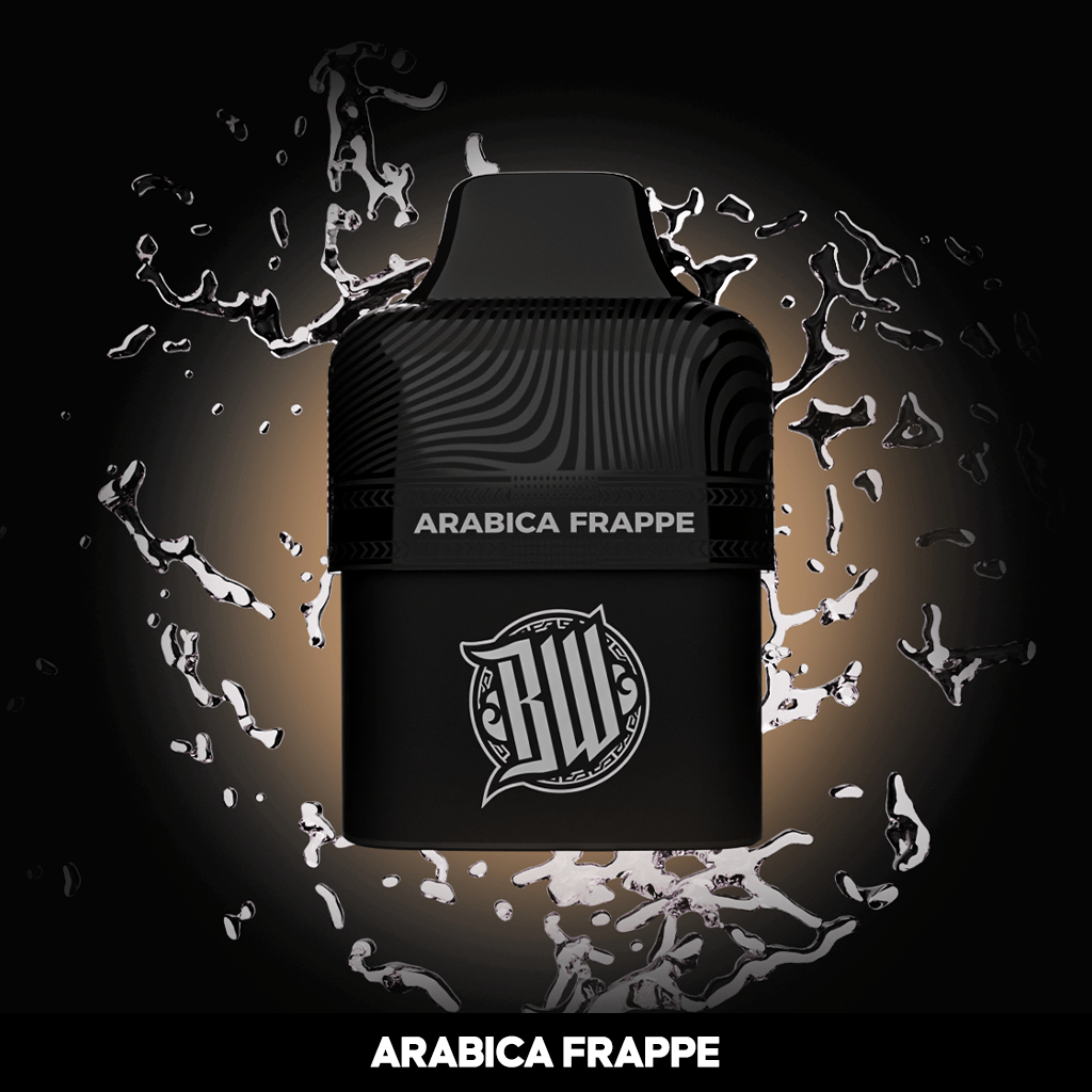 Bewolk 6000 Disposable Cartridge 2% Arabica Frappe Downtown Vapoury