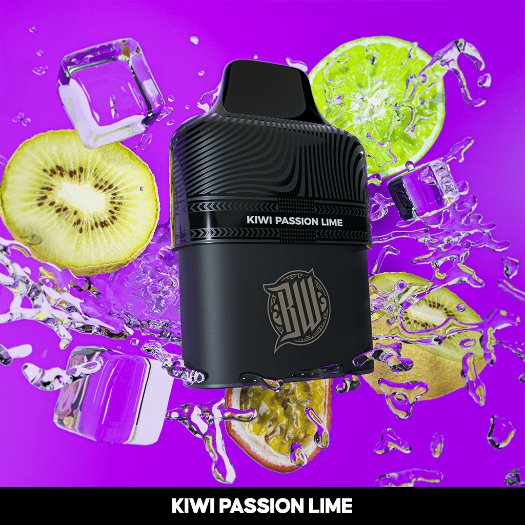 Bewolk 6000 Disposable Cartridge 2% Kiwi Passion Lime Downtown Vapoury