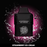 Bewolk 6000 Disposable Cartridge 2% Strawberry Ice Cream Downtown Vapoury