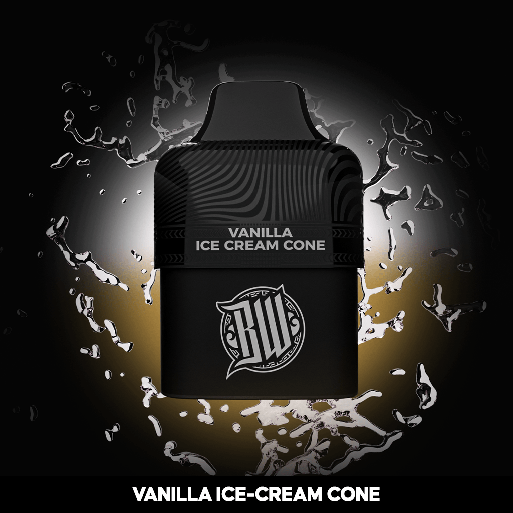 Bewolk 6000 Disposable Cartridge 5% Vanilla Ice Cream Cone